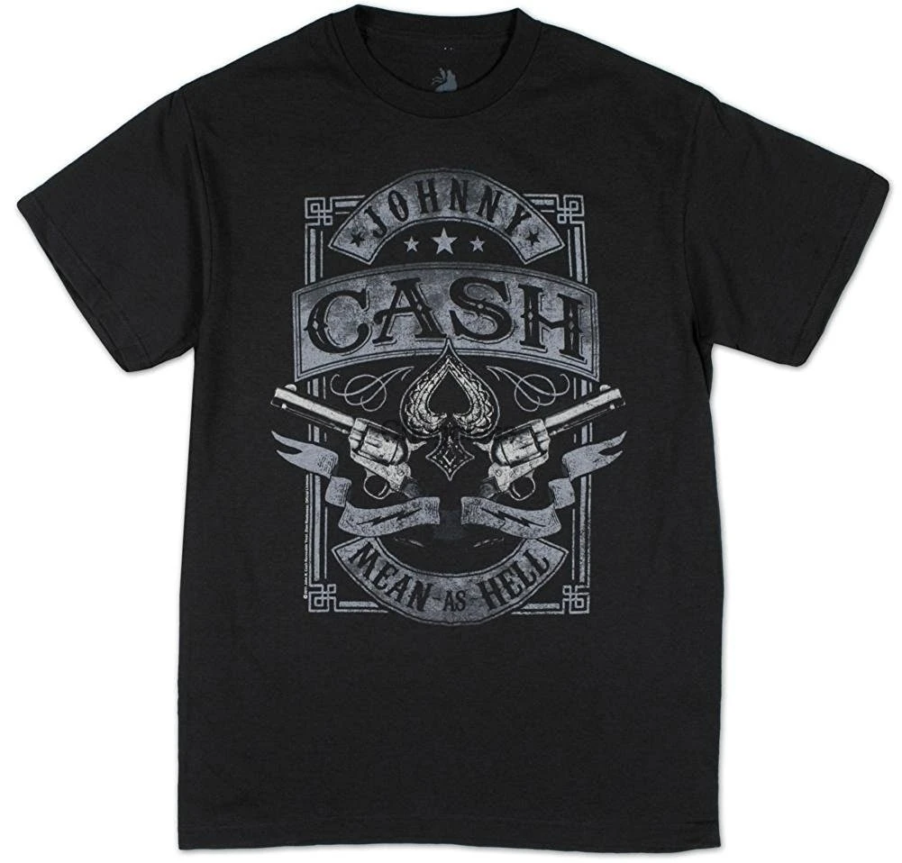 

Para Johnny Cash decir como El infierno etiqueta camiseta adulto