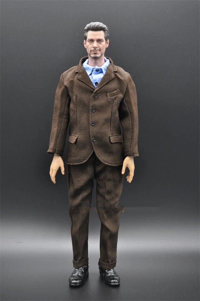 

DML1/6th Soldier Model 12 inch Doll Dark Blue Brown Suit Uniform For Mostly Soldier Accessories