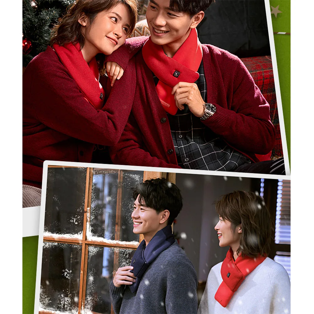 

Fever Heating Warm Neck Cervical Artifact Male and Female Electric Shoulder Warmer Retro Scarf