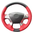 Ручной сшитый чехол рулевого колеса автомобиля из замши для Infiniti JX35 M M35 M25 M37 M56 Q70 QX60 для Nissan Murano Pathfinder