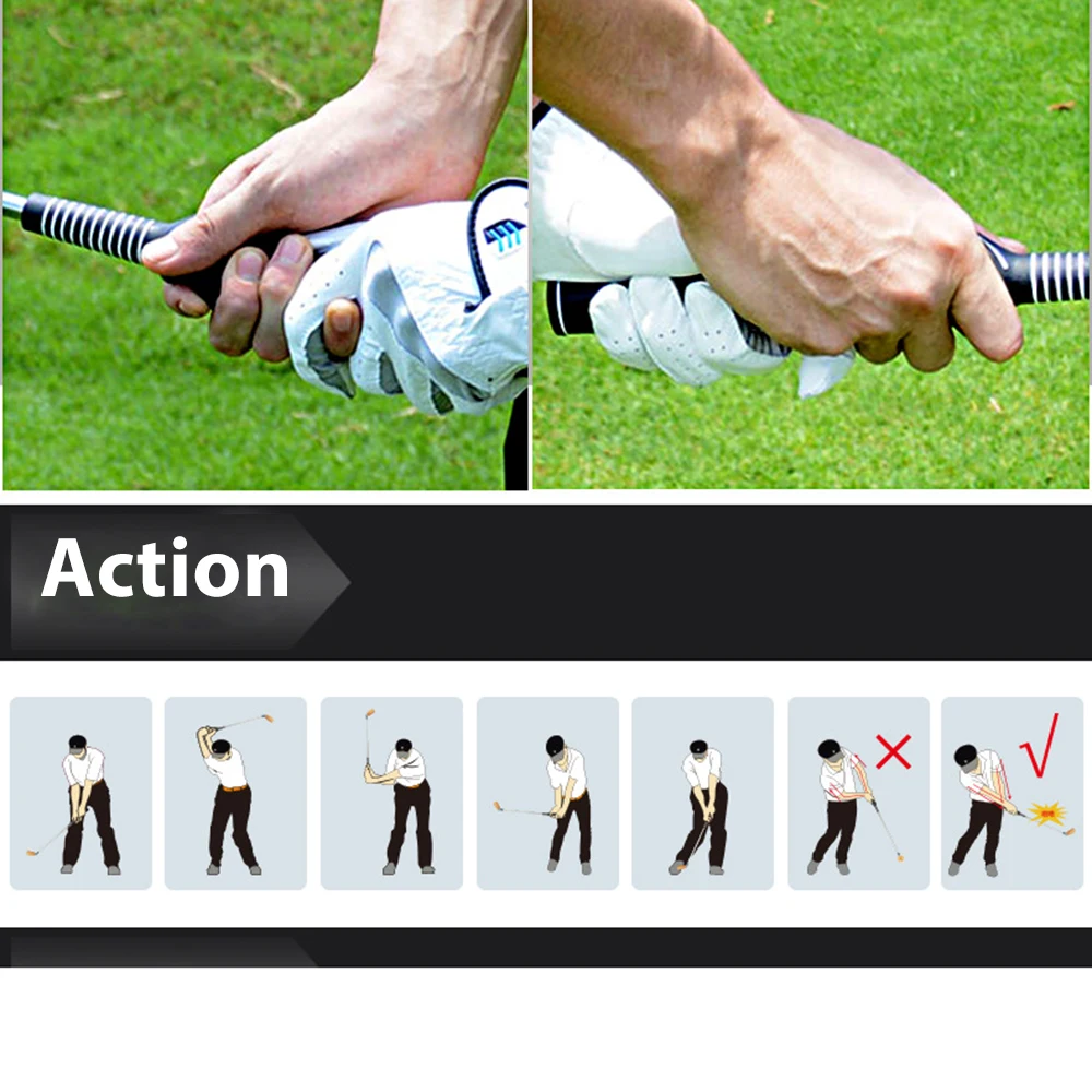 

Professional Golf Swing Trainer Training Aids Golf Warm-Up Stick Golf Practice Stick For Golf Beginners Golf Equipment Accessory