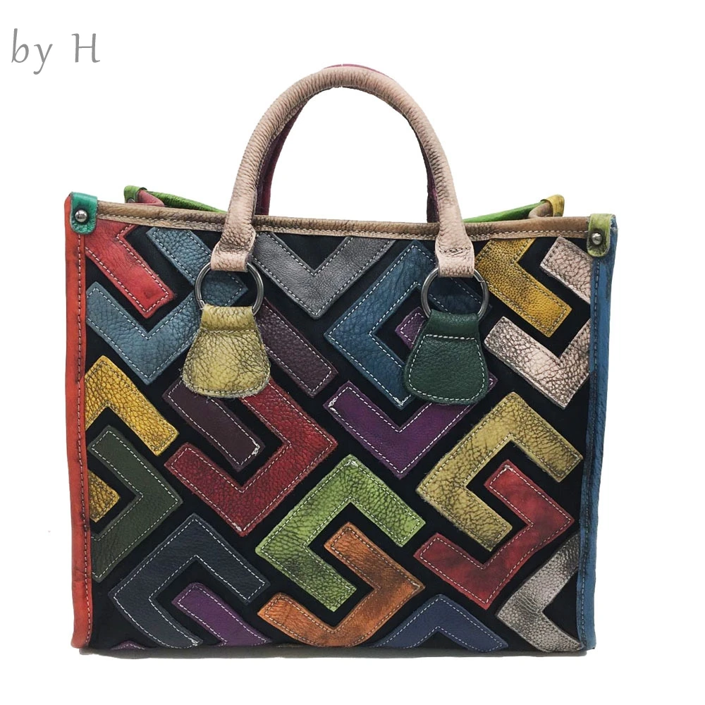 От H 2020 March новейшая сумка из натуральной кожи большая женская для покупок