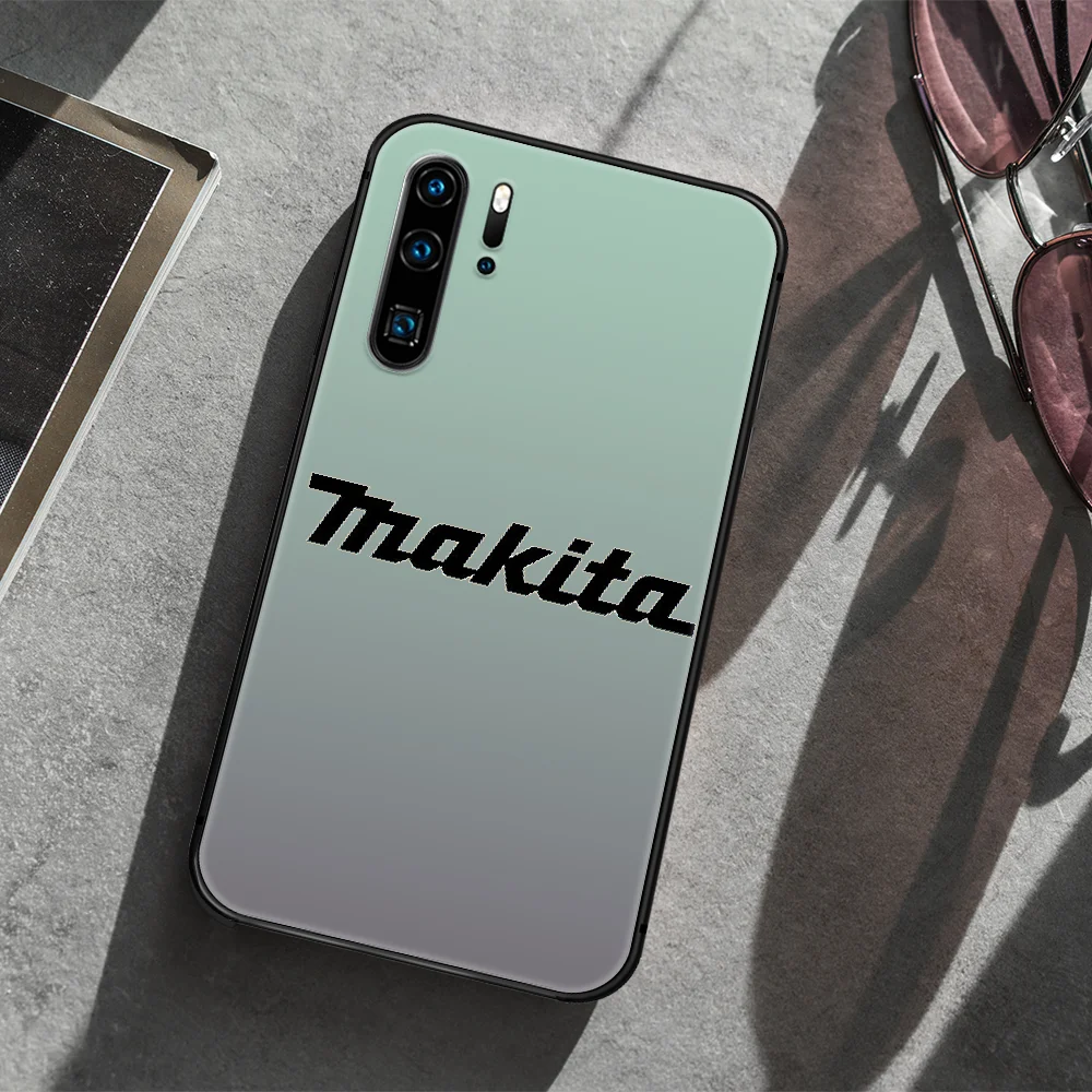

Makita brand Phone Case For Huawei P Mate 10 20 30 40 Lite Pro smart Z 2019 nova 5t black Hoesjes Tpu Cell Soft Coque Trend