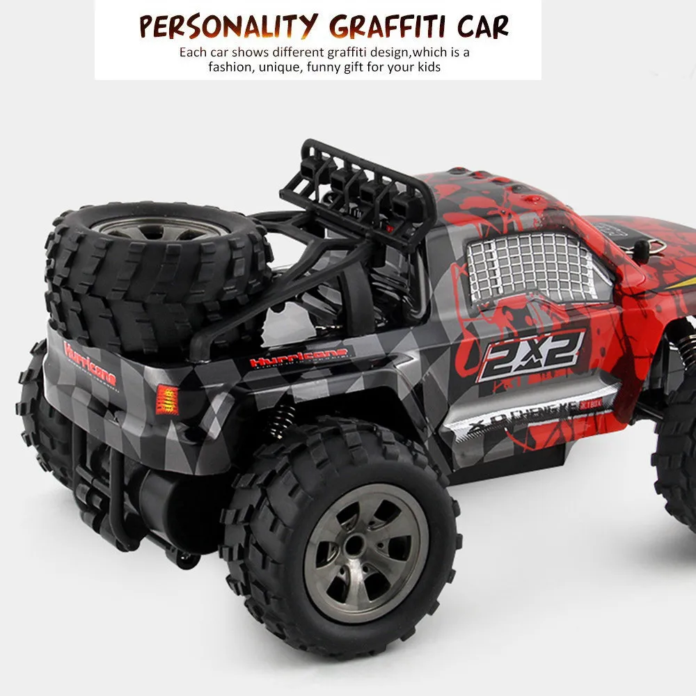 2WD Радиоуправляемая машина Rock Crawler 1/18 перезаряжаемая с дистанционным