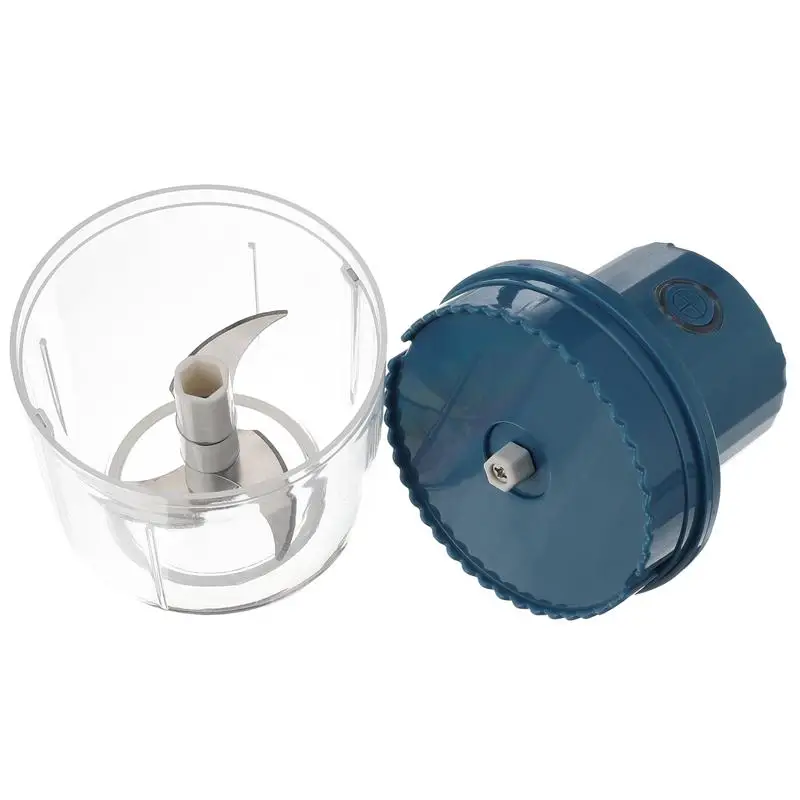 

1 Set 250ml Garlic Chopper Crusher Stainless Steel Electric Ginger Garlic Mincer