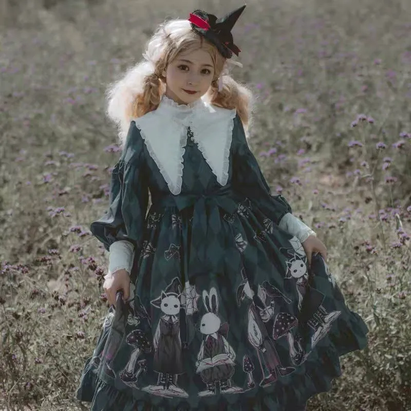 Платье королевская Фея в японском стиле мягкое платье для сестры Лолиты женское