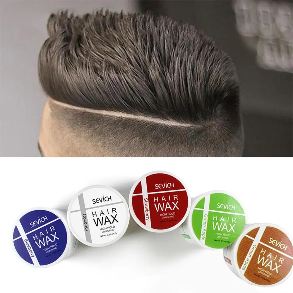 Натуральный Для мужчин стереотипы волос воском прочного долговечного пушистый