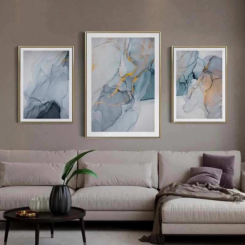 

Watercolor Nordic Poster Canvas Prints Wall Art Pictures For Living Room Modern Home Decor Modern Paintings Colorful Abstract