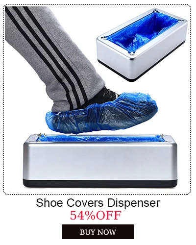 Office With Shoe Membranes Details about   Automatic Shoe Cover Dispenser Portable For Home 