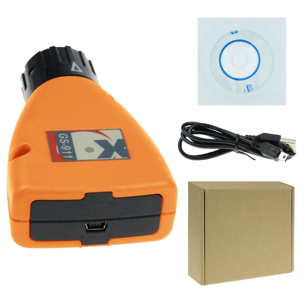 OBD2 Best Quality GS-911 V1006.3 Emergency Diagnostic Tool For BMW Motorcycles Shows ECU information Read Diagnostic Fault Codes