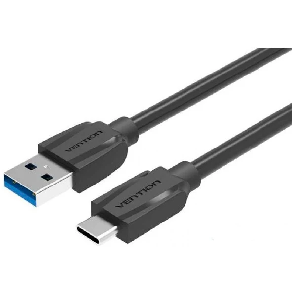 Кабель Vention USB Type C M/USB 3.0 AM Black Edition - 1м. VAS-A 47-B 100 | Мобильные телефоны и аксессуары