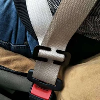 1pc 3852mm new car metal safety seat belt adjuster automotive locking clip belt clamp for adult kids