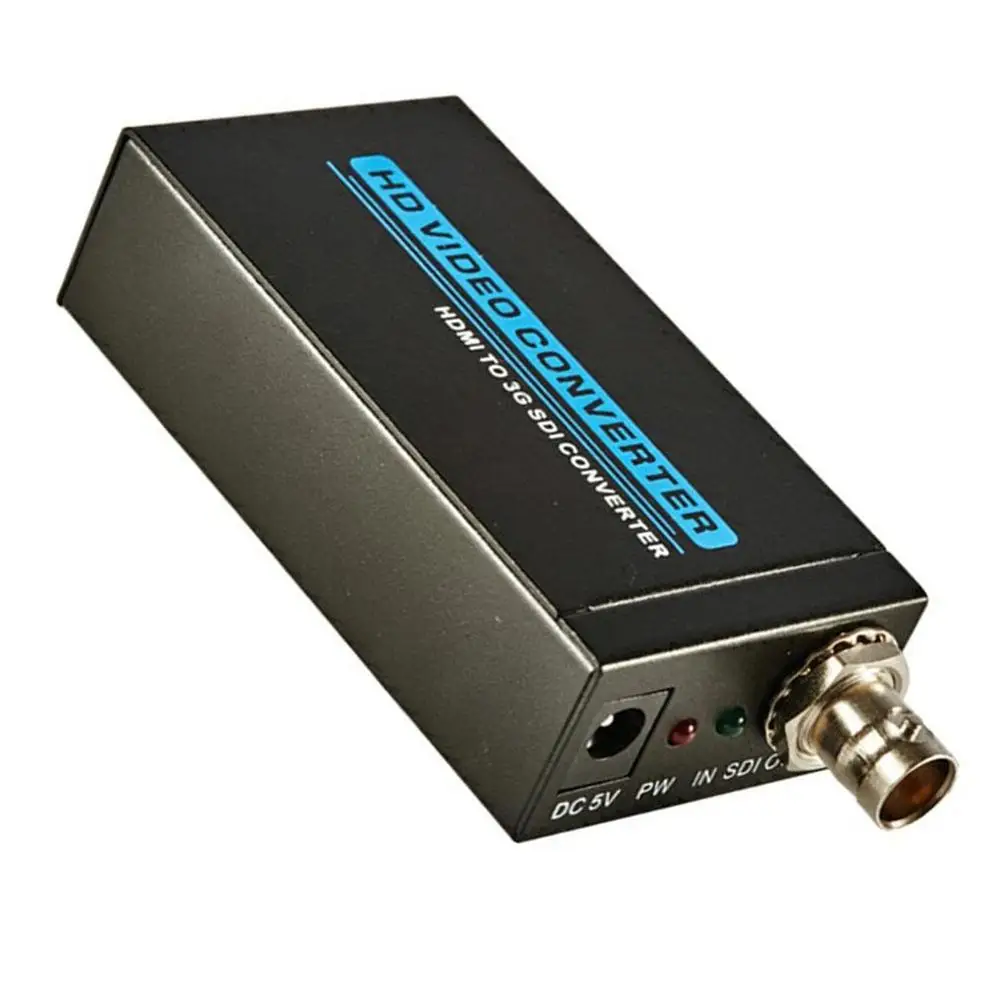T-622 микро Конвертер HDMI в 3g SDI HD видео конвертер адаптер EU/US/UK/AU переходник