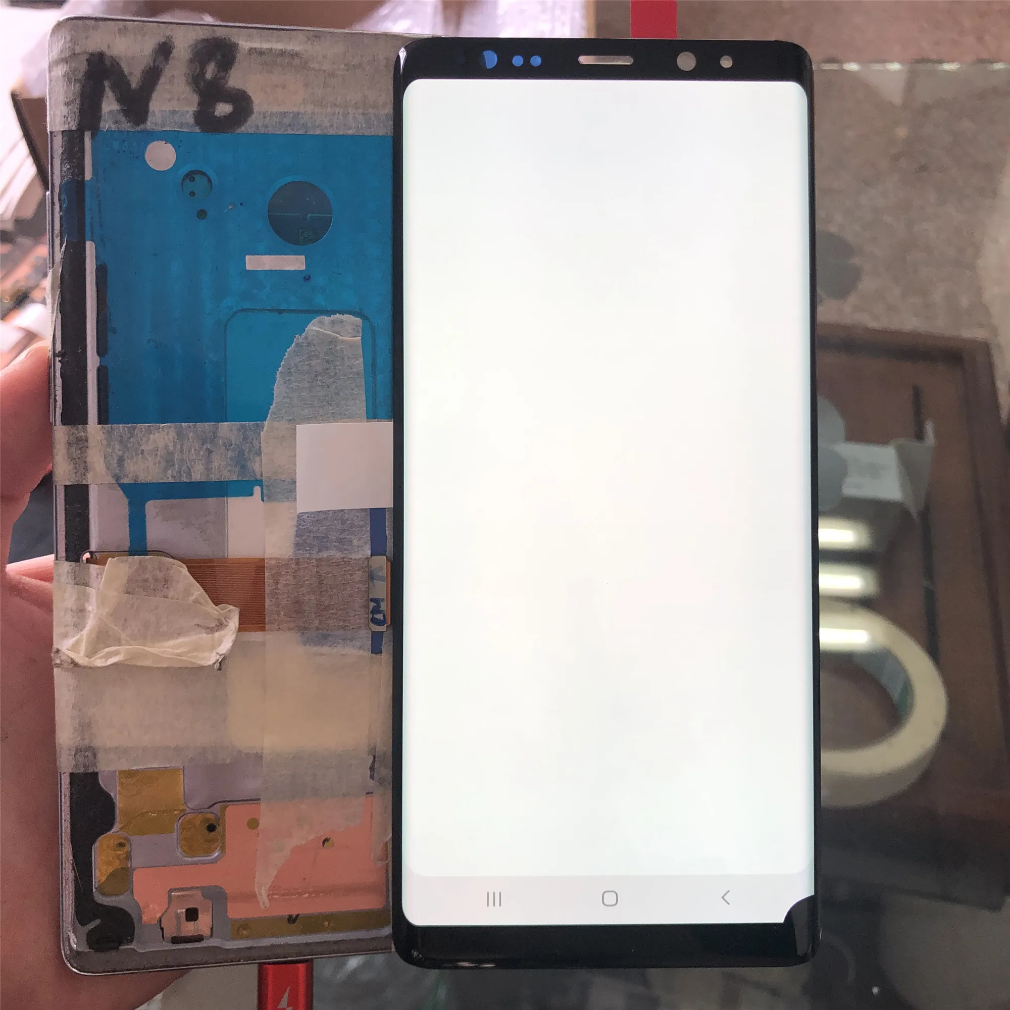 ЖК дисплей SUPER AMOLED 6 3 дюйма для SAMSUNG Galaxy NOTE8 N950 N950F Note 8 сенсорный экран сменные