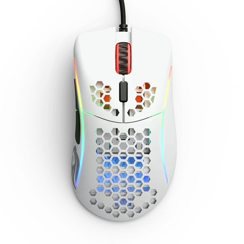 Мышь Великолепная игровая модель D-минус (маленький) Белый матовый (Branco Fosco)
