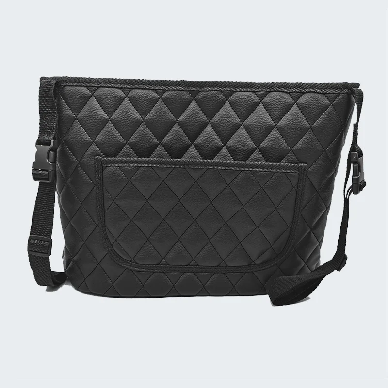 Автомобильный держатель для сумочки из искусственной кожи подвесная карманная