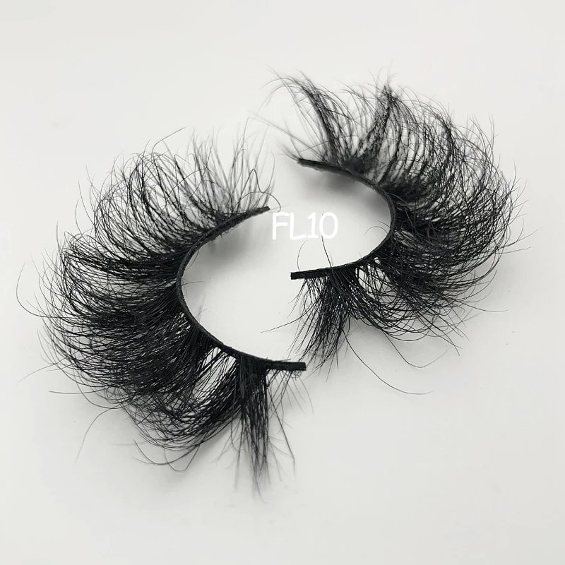 Buzzme тонкие накладные ресницы 18-22 мм пушистые настоящие норковые 100% ручной работы