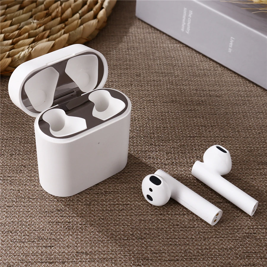 Для Airdots Pro 2 металлический пылезащитный стикер чехол для Xiaomi Air TWS наушников
