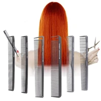 hair combs anti static carbon hair brush pro salon hair styling tools hairdressing hair care barbers haircut brush cutting combs