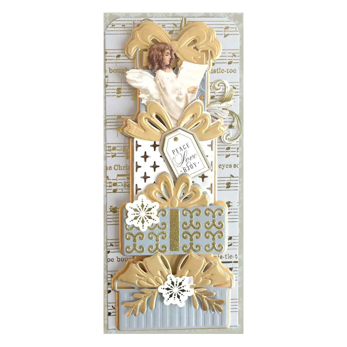 

Christmas Present Metal Cutting Dies Cutting Dies Scrapbook Diary Decoration Stencil Embossing Template DIY Greeting Card