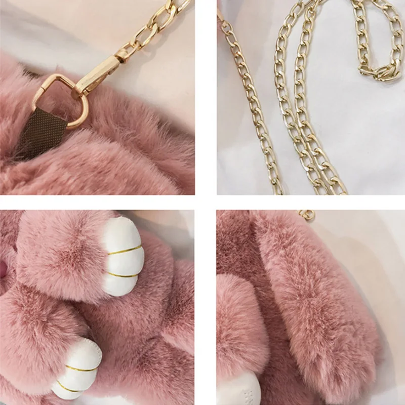 рюкзак заяц детская сумочка Плюшевый кролик сумка через плечо Японский 27 цветов