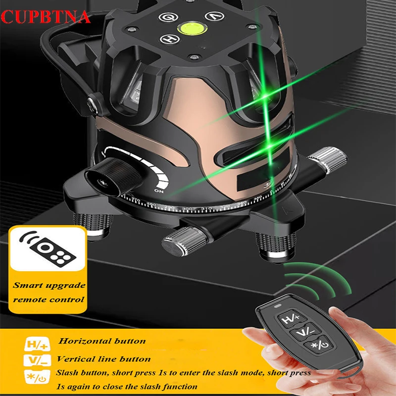 2/3/5 линий Сверхъяркий регулируемый зеленый лазер Сверхдолгое видимое расстояние