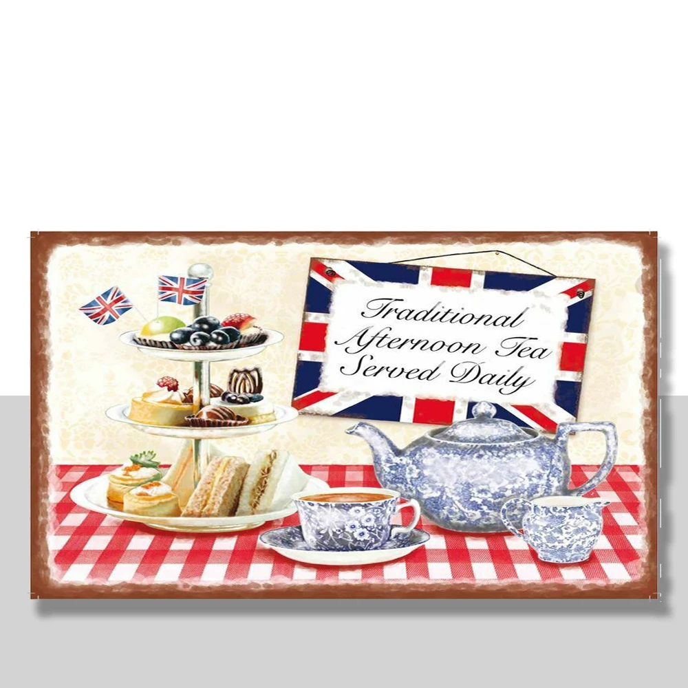 

Качественный магнит на холодильник для традиционного послеобеденного чая, кухни, кафе, ресторана, паба