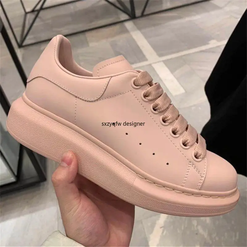 Женские кроссовки на плоской подошве с круглым носком Обувь платформе Женская