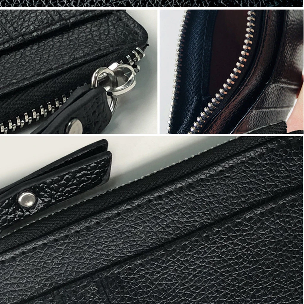 Aelicy 2020 Small Mini Travel PU Leather Bank Business Id Card Holder Wallet Case For Men Women With Window Female T17 | Багаж и сумки