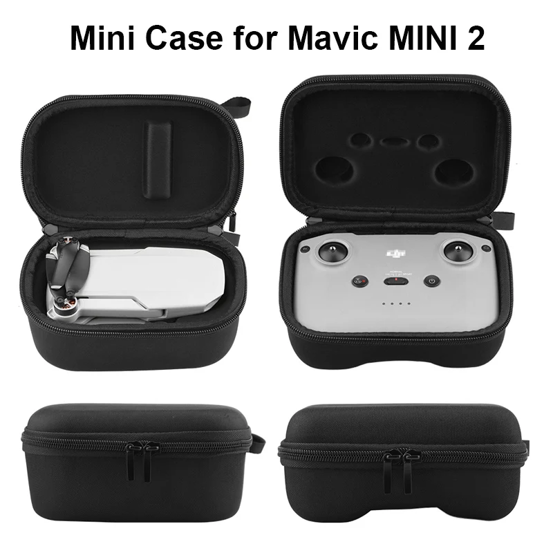 

Mini Storage Bag Portable Carrying Case for DJI Mavic Mini 2 Drone Remote Controller Waterproof Protector Hardshell Box Handbag
