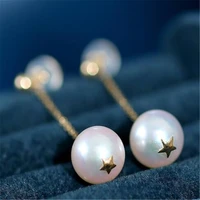 fashion shell pearl earrings dangle 18k chain lady gift party carnival wedding new year aquaculture freshwater diy fools day