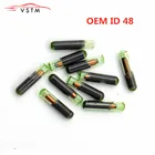 Чип автомобильного транспондера ID48 1 шт., оригинальный чип ID48 для фотодля Sko-daSe-atдля Au-diдля Hon-da (новыйпустойне кодированный)