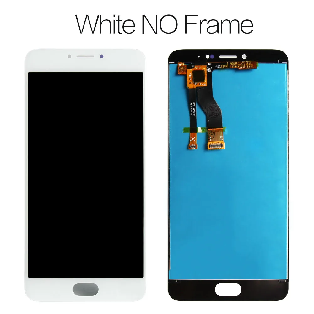 5,5 ''ЖК-дисплей для MEIZU M3 NOTE ЖК-дисплей дигитайзер сенсорный экран M681H L681H запасные части - Цвет: M681H White