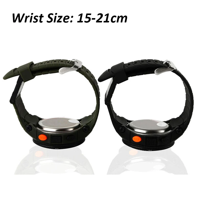 Multifunctional Tactical Watch 50M Waterproof Shockproof Men Sports Watches Outdoor Climbing Hunting LED Digital Wristwatch |