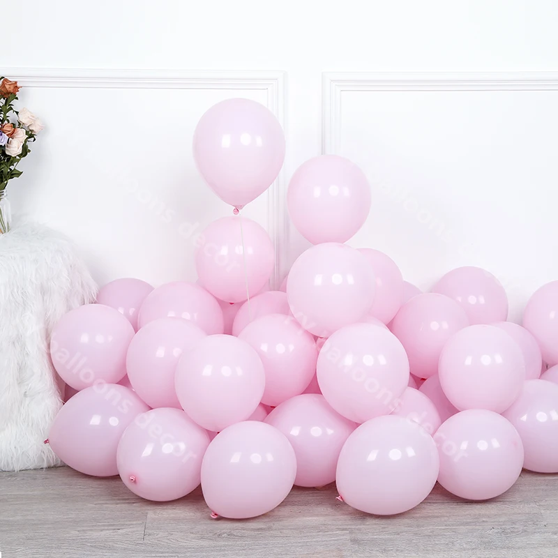 

DIY Balloons Garland Arch Macaron Pink Double Layer Blush Skin Global Wedding Supplie Gender Reveal Decoration Baby Shower Decor