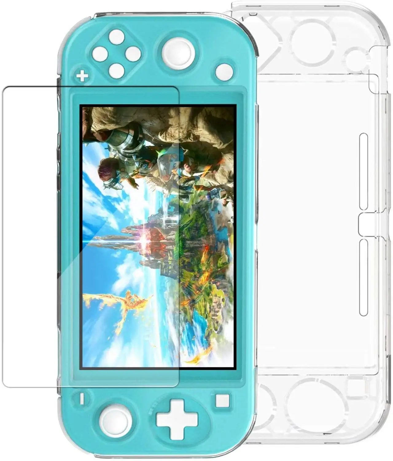 Защитный чехол для консоли nintendo Switch Lite с защитой от пыли и кристаллов жесткий