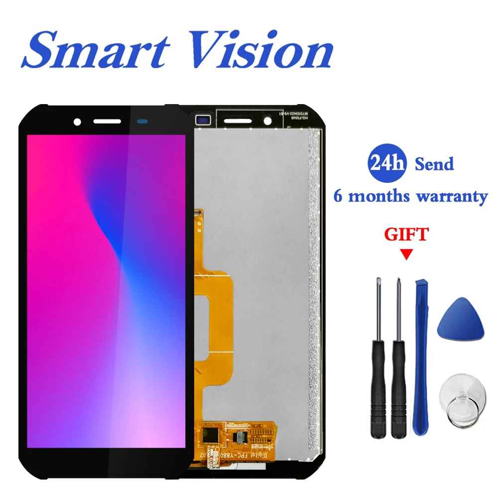 100% протестированный Новый Для Doogee S40 ЖК дисплей + кодирующий преобразователь