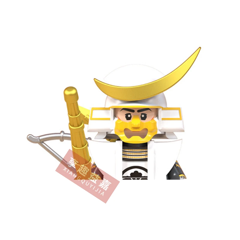 Арбалет ниндзя одиночного и среднего возраста катана строительные блоки фигурка