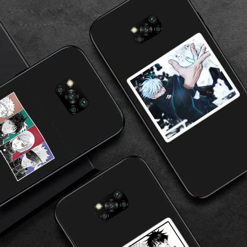 

Hot Anime Jujutsu Kaisen Phone Case For Huawei P40 P20 P30 Mate 40 20 10 Lite Pro Nova 5t P Smart 2019