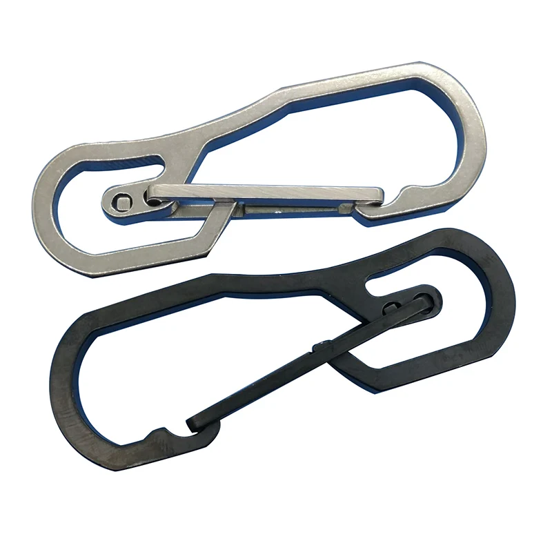Карабины для альпинизма из нержавеющей стали многофункциональный брелок Quickdraw