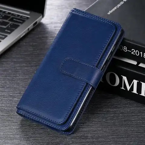Чехол-бумажник для Xiaomi Redmi Note 8 9 Pro, многофункциональный роскошный Магнитный кожаный чехол для телефона Xiomi 9A 9C 9T 10X Coque