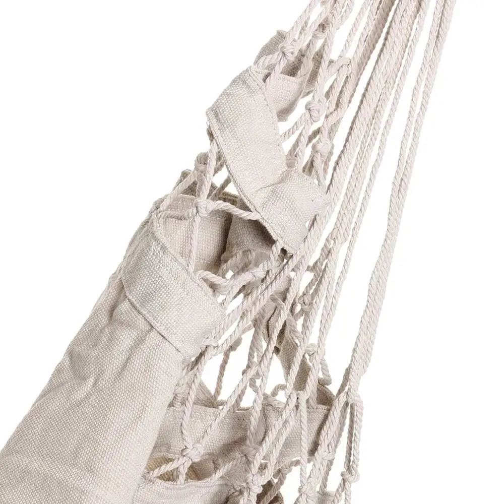 

150cm Outdoor Causal Hammock Nordic Style Garden Dormitory Bedroom Hanging Chair Child Adult Swinging Safety Chair For Nooning