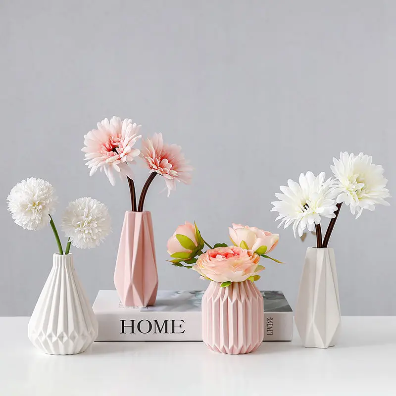 

Nordic Style Vase Decoration Home Decor Ceramic Vase Living Room Child Bedroom Work Countertop Vases Kids Gifts