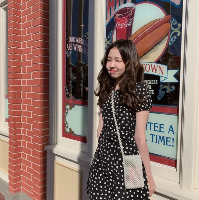 Новинка S-XL весеннее женское платье повседневное богемное OL с цветочным принтом в