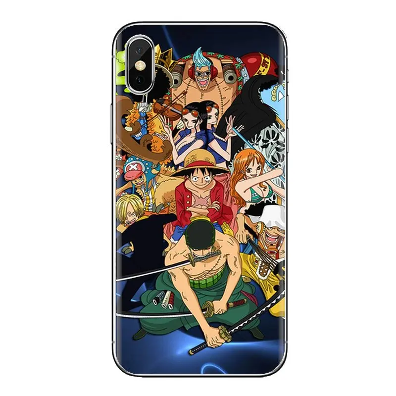 Для Xiao mi 6 A1 Max x 2 5X 6X Red Note 5 5A 4X 4A A4 4 3 Plus Pro Japan one piece Monkey D Luffy силиконовые чехлы |