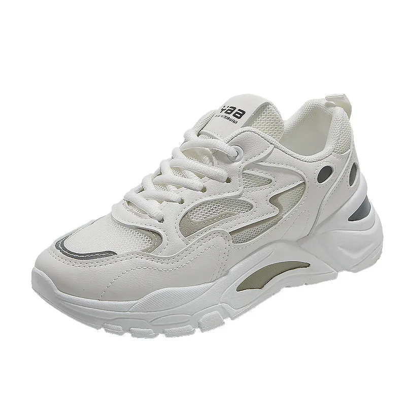 

2021 Summer New Breathable Female Lady Dad Shoes Versatile Sneakers Student Mesh Shoes