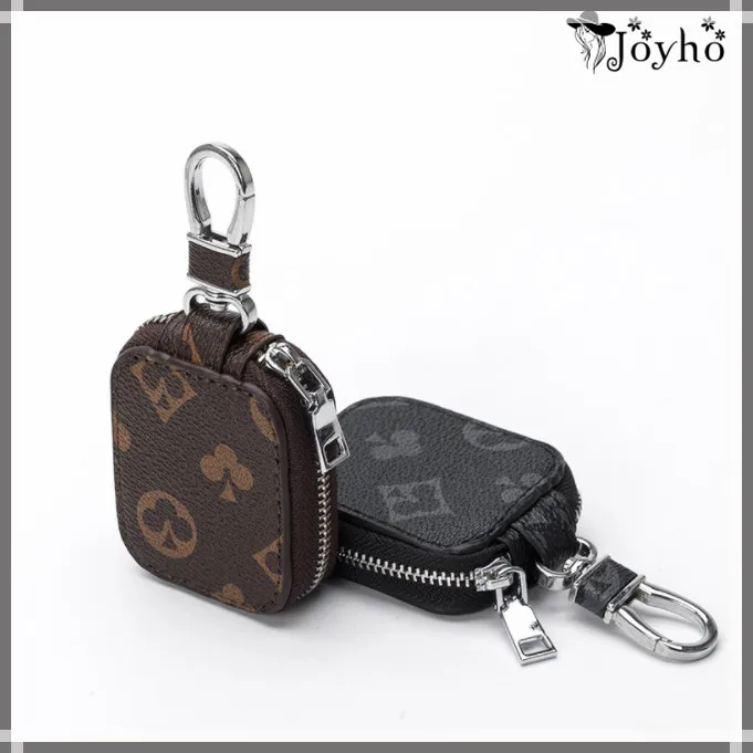 Кожаные Кошельки для автомобильных Смарт ключей мужчин и женщин модный