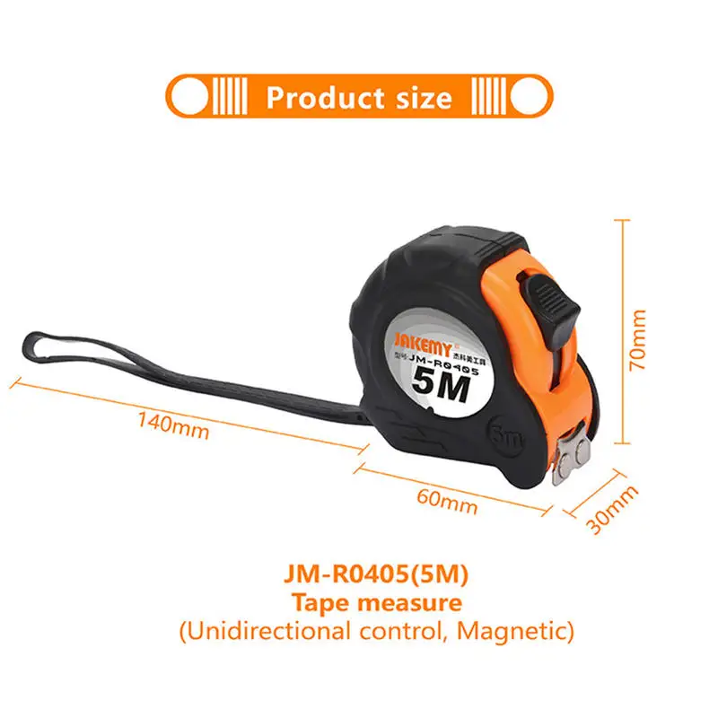 Новые 5 м самоблокирующиеся измерительные магнитные ленты с ручным ремешком