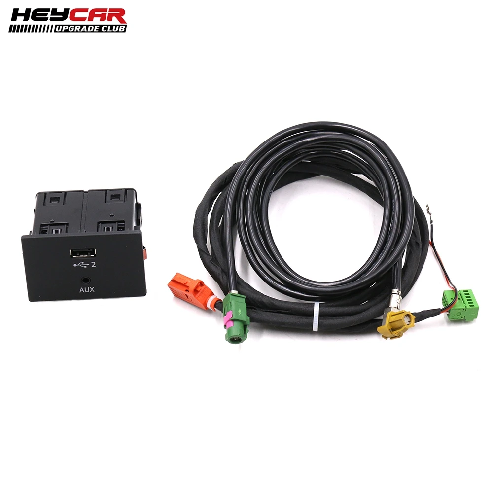 MIB 2 CarPlay MDI USB AUX розетка кнопка переключения для Audi A3 8V|Кабели адаптеры и разъемы| |