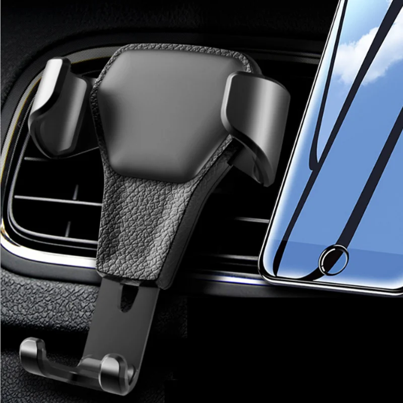 

Universal Car Air Outlet Car Phone Holder for audi a6 c6 c5 q7 a4 b5 q5 a5 a7 a3 8p Mercedes Benz w163 w164 w210 Mini Cooper